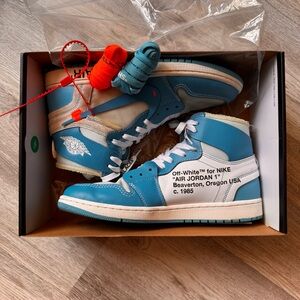 Negotiable Men 10.5 air jordan 1 x off white NRG